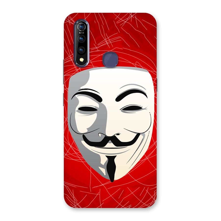 Anonymous Mask Abstract Back Case for Vivo Z1 Pro