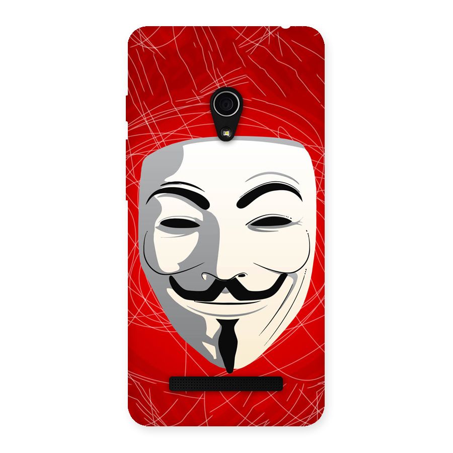 Anonymous Mask Abstract Back Case for Zenfone 5