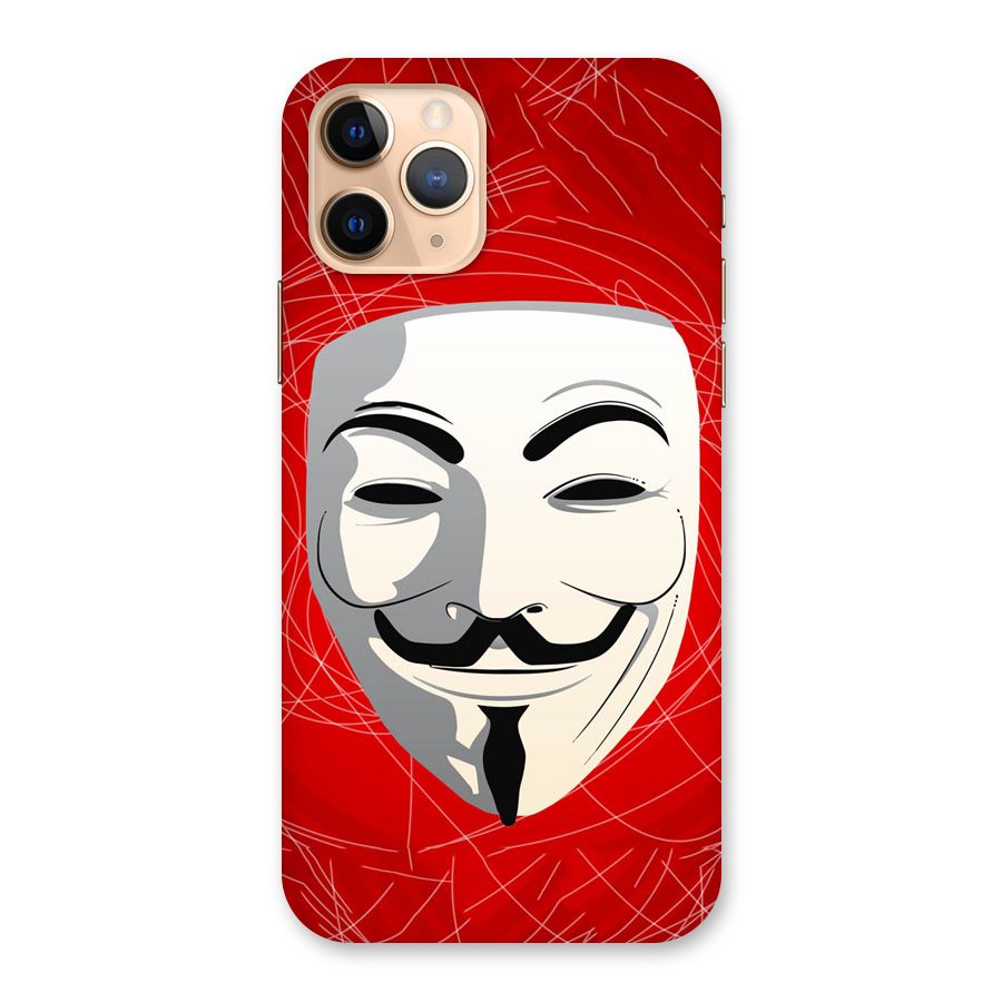 Anonymous Mask Abstract Back Case for iPhone 11 Pro