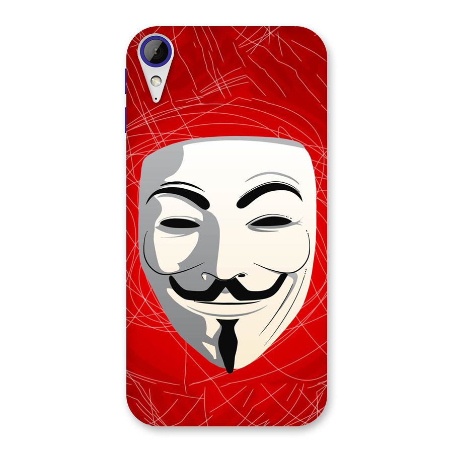 Anonymous Mask Abstract  Back Case for Desire 830