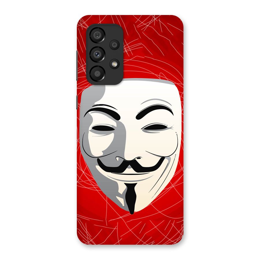 Anonymous Mask Abstract  Back Case for Galaxy A33 5G