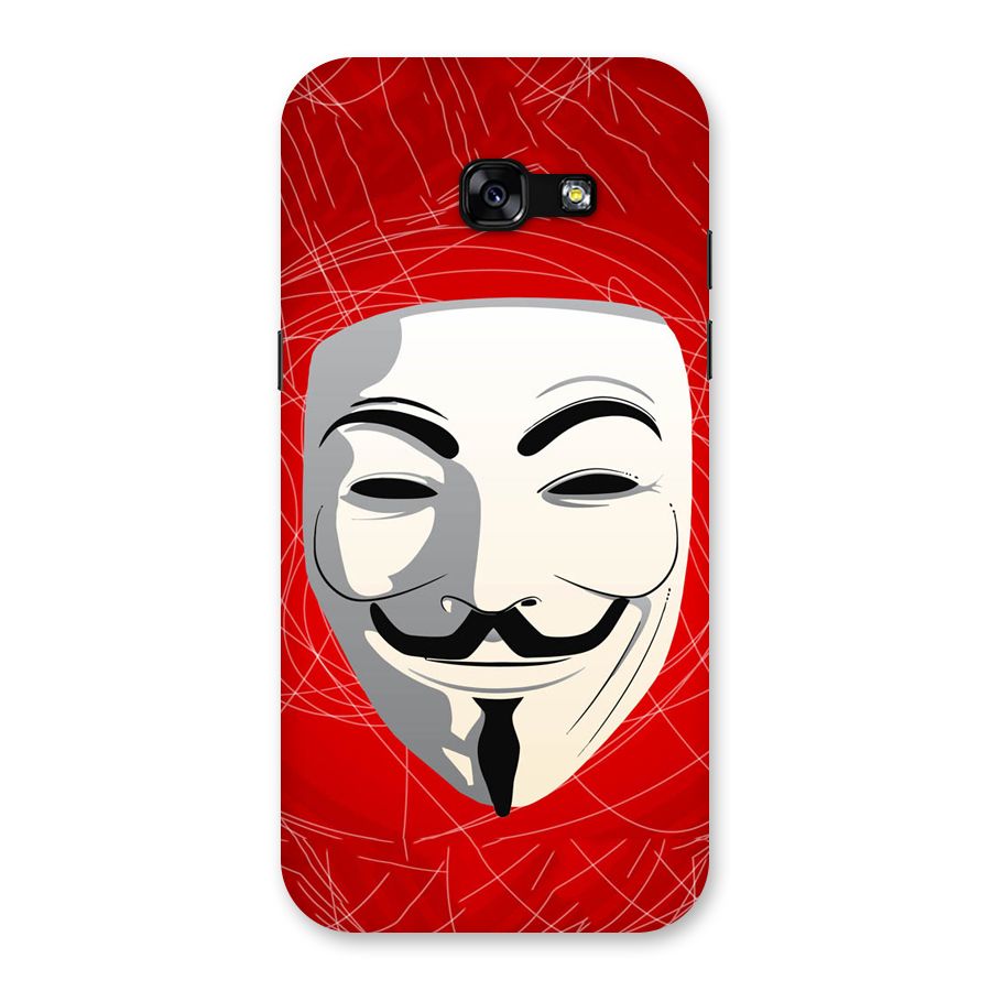 Anonymous Mask Abstract  Back Case for Galaxy A5 2017