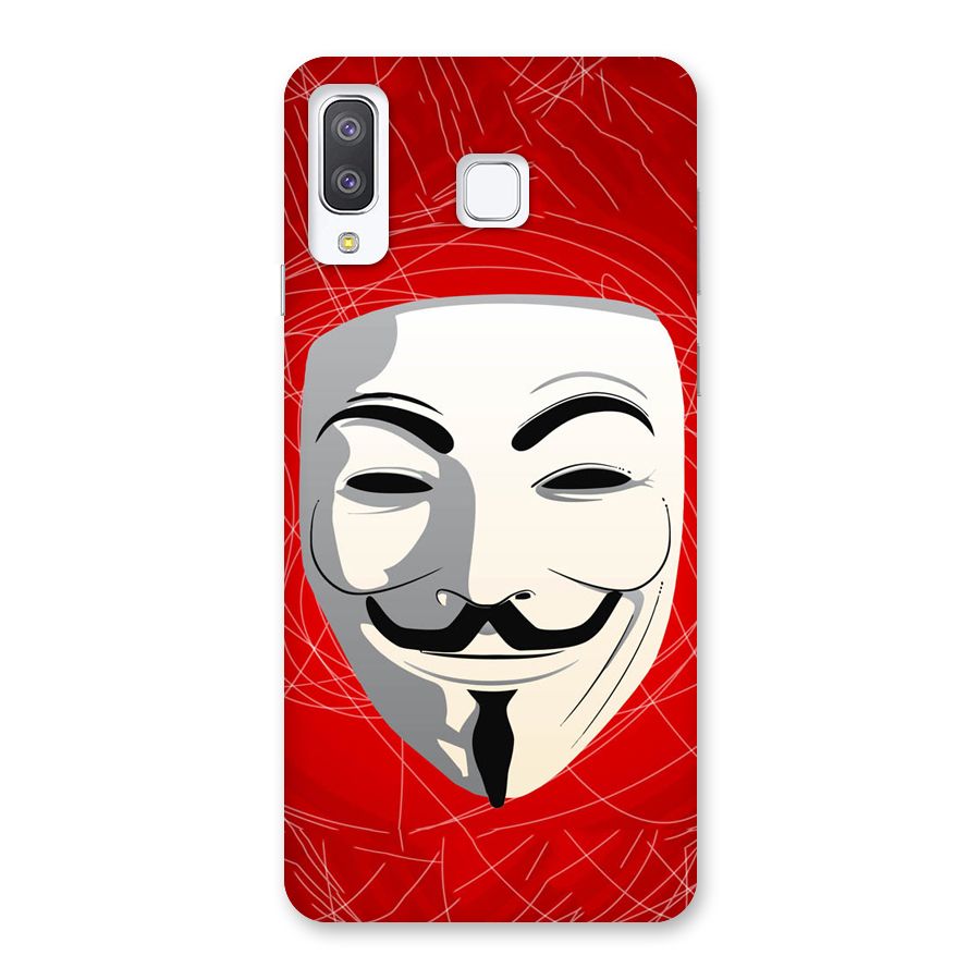 Anonymous Mask Abstract  Back Case for Galaxy A8 Star