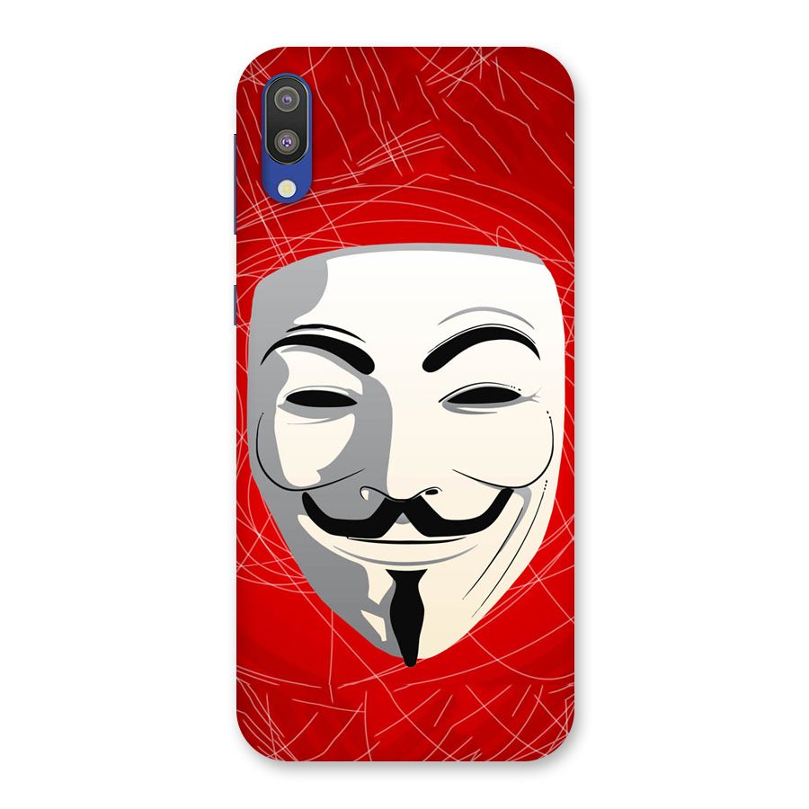 Anonymous Mask Abstract  Back Case for Galaxy M10