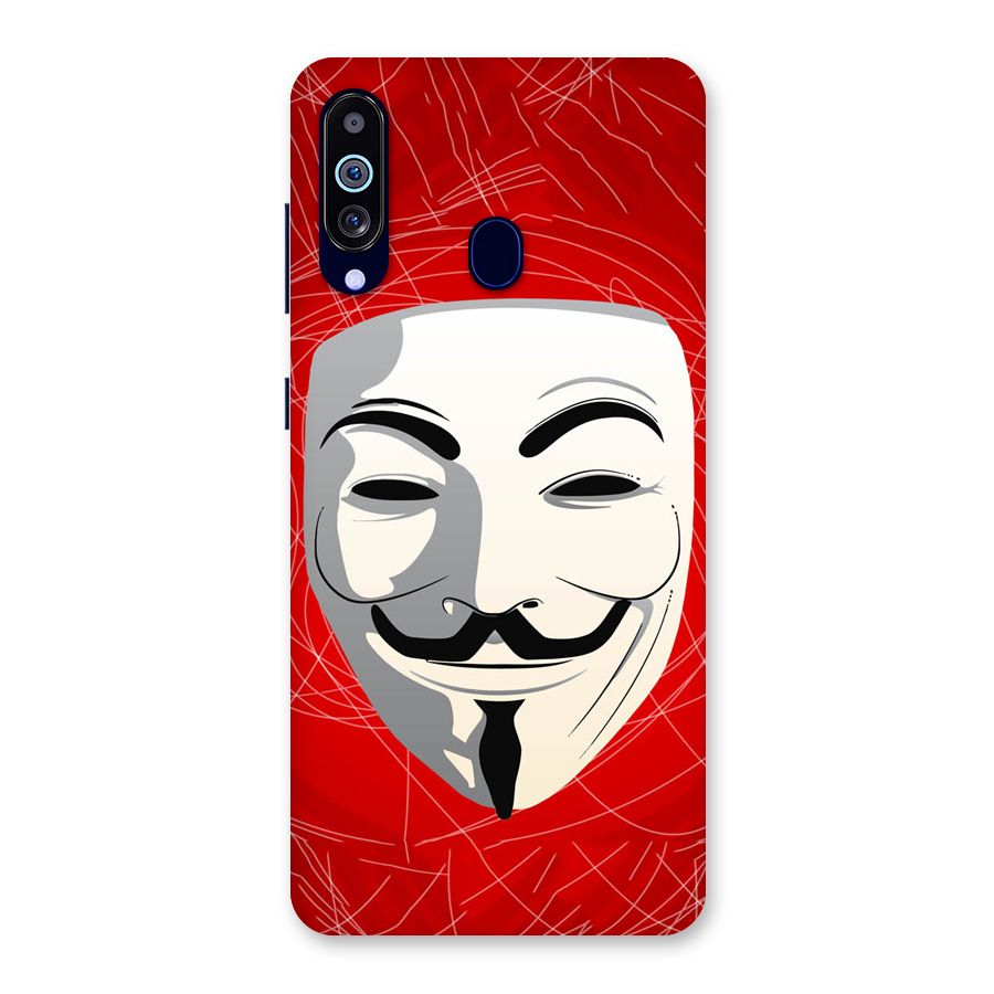 Anonymous Mask Abstract  Back Case for Galaxy M40