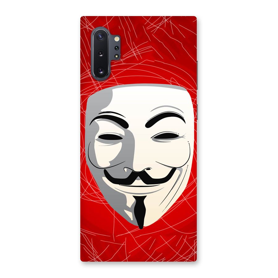 Anonymous Mask Abstract  Back Case for Galaxy Note 10 Plus