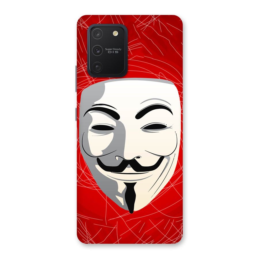 Anonymous Mask Abstract  Back Case for Galaxy S10 Lite