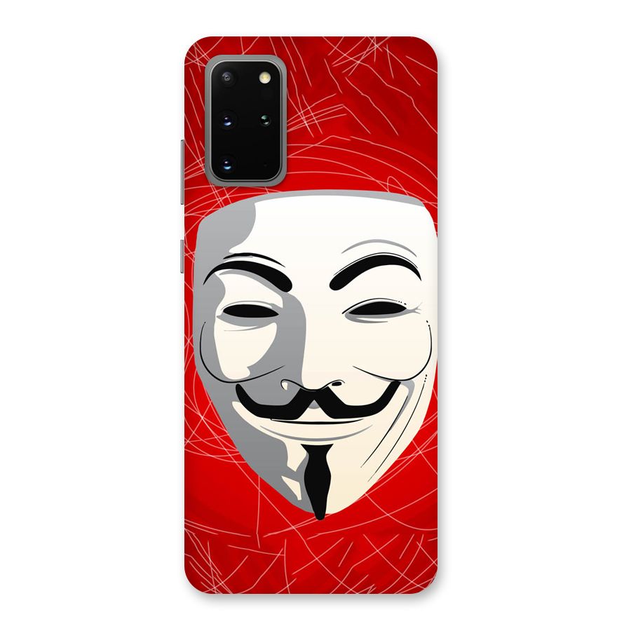 Anonymous Mask Abstract  Back Case for Galaxy S20 Plus