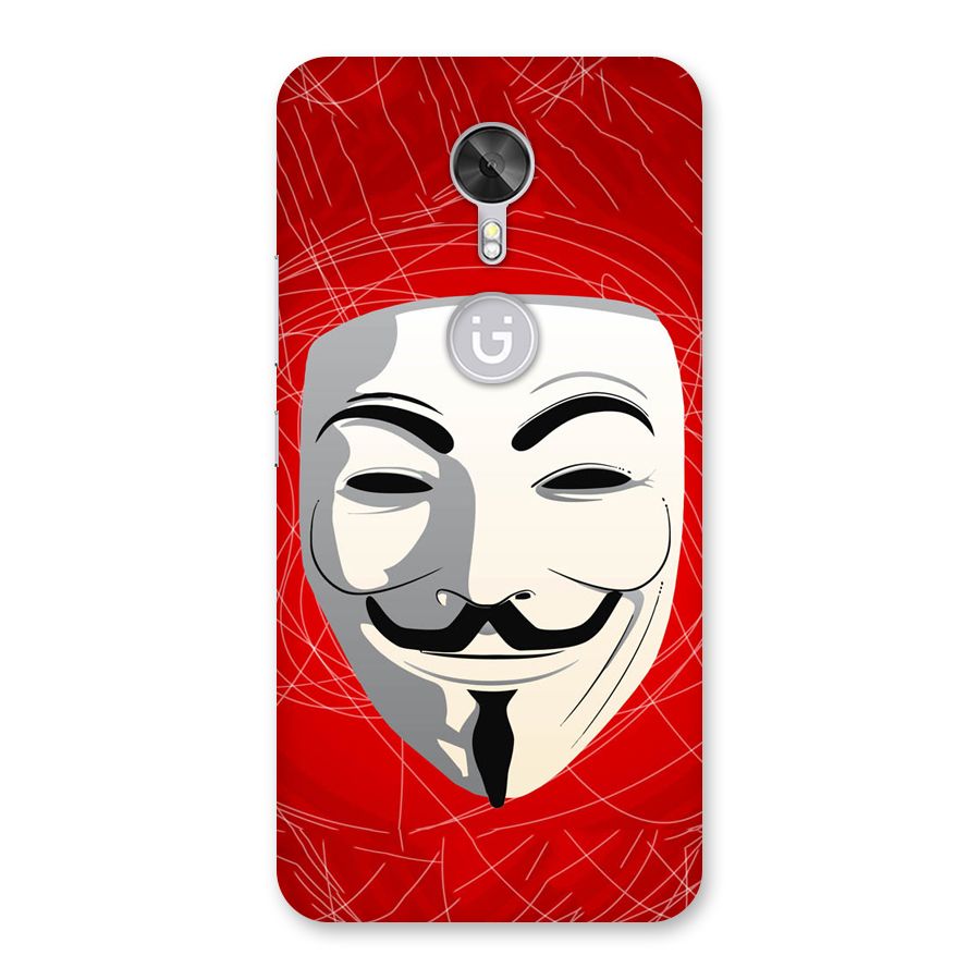 Anonymous Mask Abstract  Back Case for Gionee A1