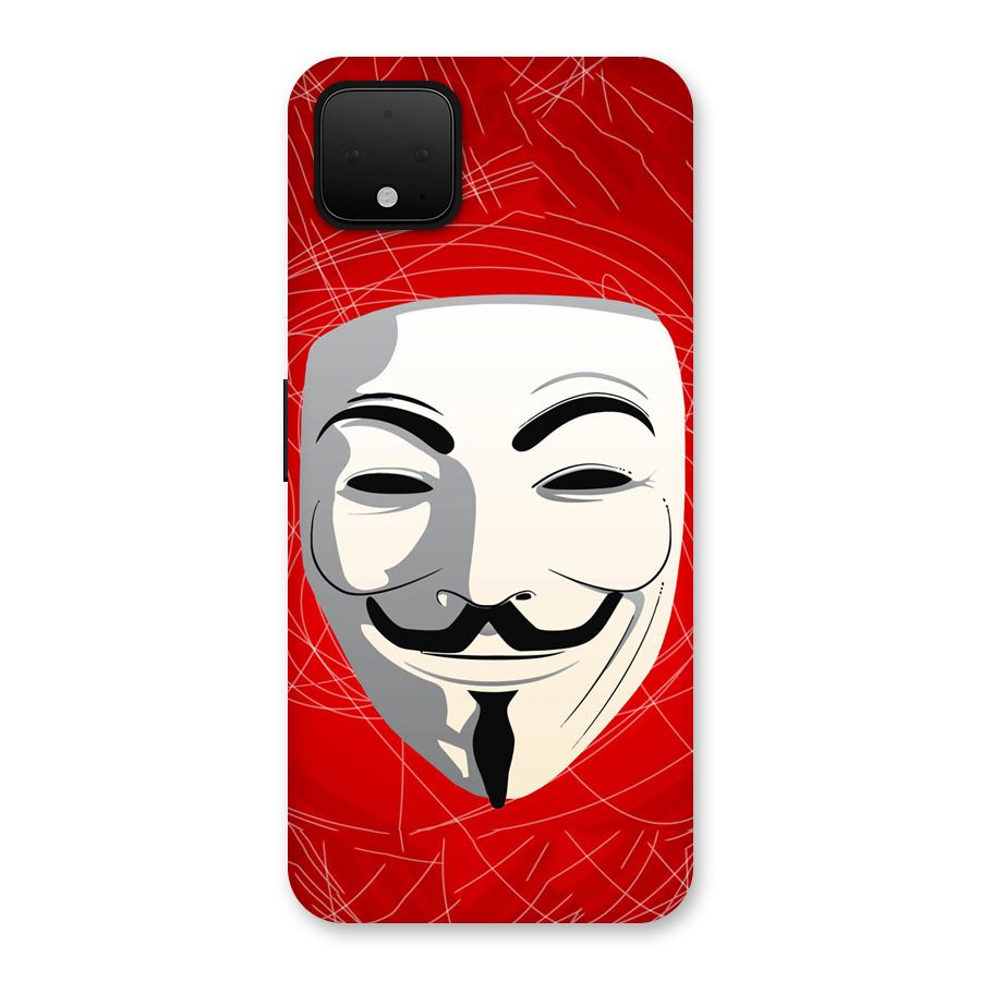 Anonymous Mask Abstract  Back Case for Google Pixel 4 XL