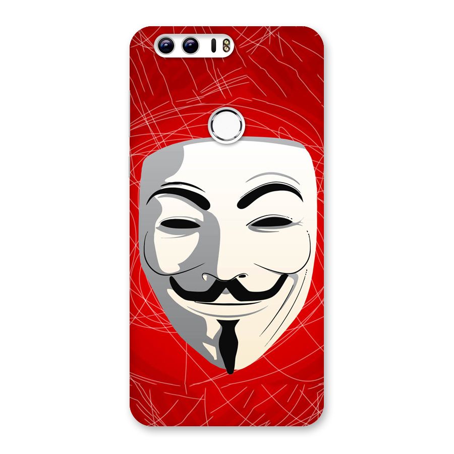 Anonymous Mask Abstract  Back Case for Honor 8