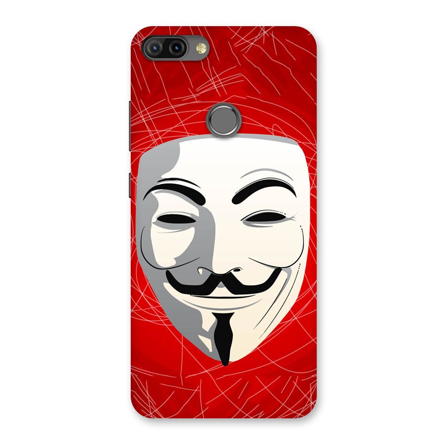 Anonymous Mask Abstract  Back Case for Infinix Hot 6 Pro