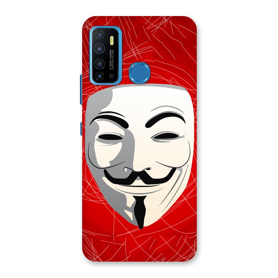 Anonymous Mask Abstract  Back Case for Infinix Hot 9