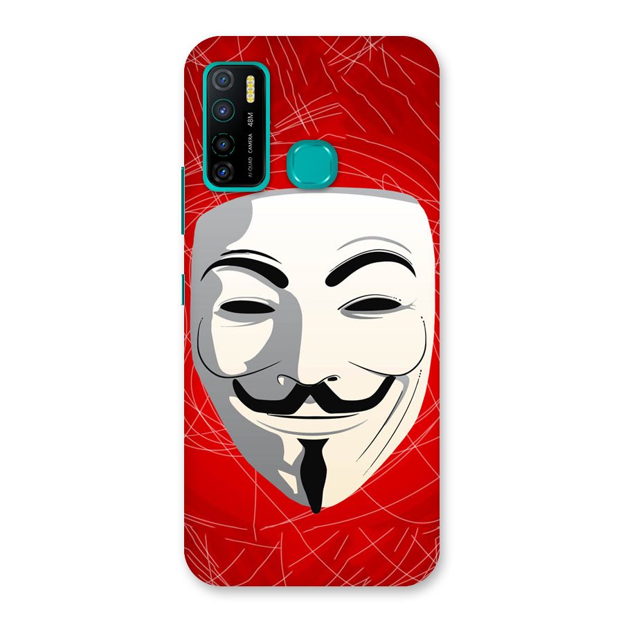Anonymous Mask Abstract  Back Case for Infinix Hot 9 Pro