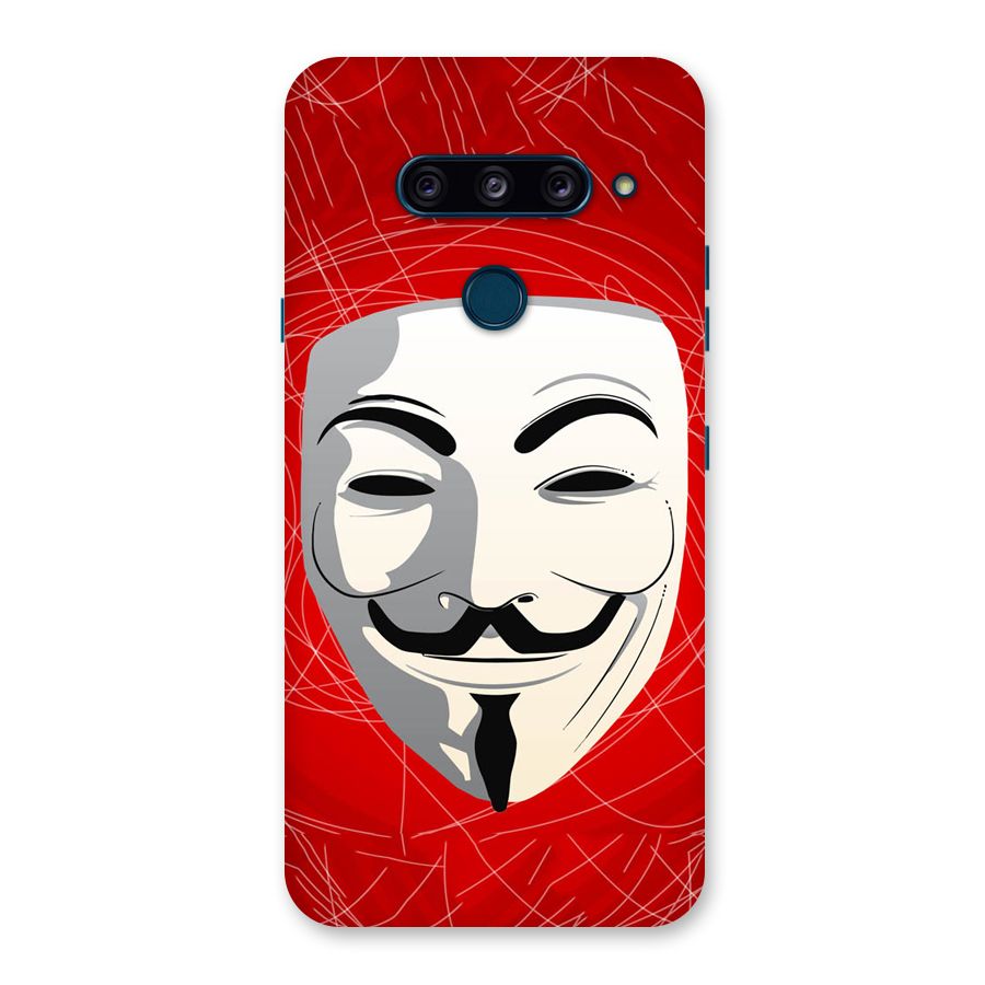 Anonymous Mask Abstract  Back Case for LG  V40 ThinQ