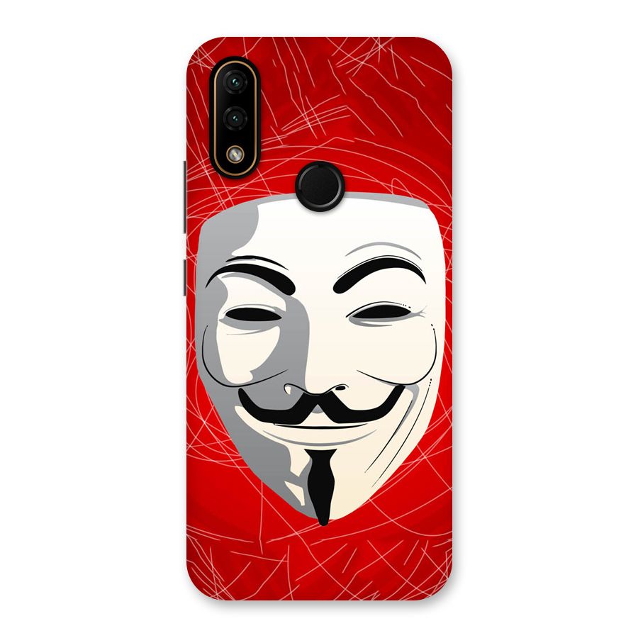 Anonymous Mask Abstract  Back Case for Lenovo A6 Note