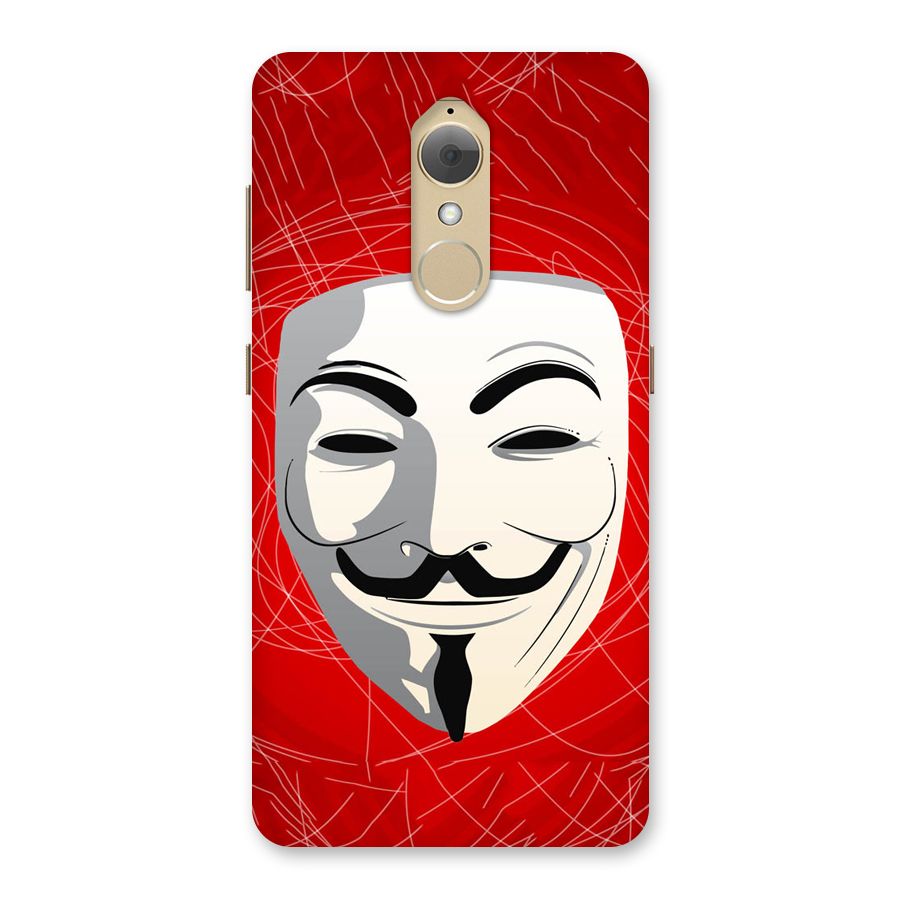Anonymous Mask Abstract  Back Case for Lenovo K8