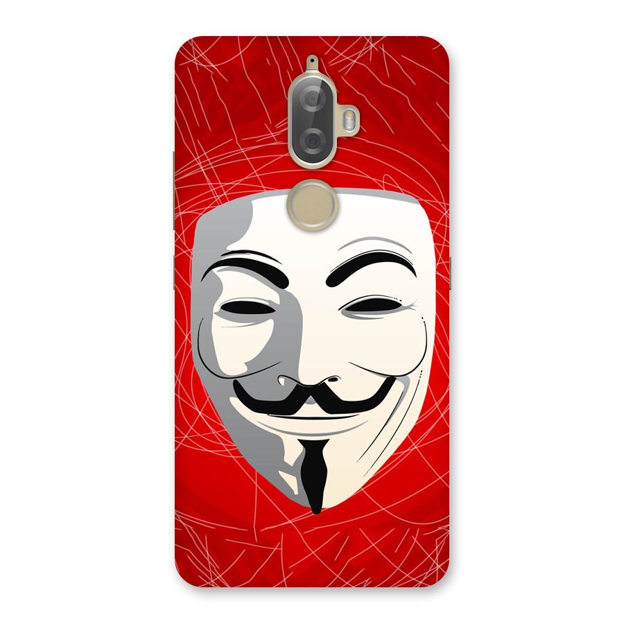 Anonymous Mask Abstract  Back Case for Lenovo K8 Plus