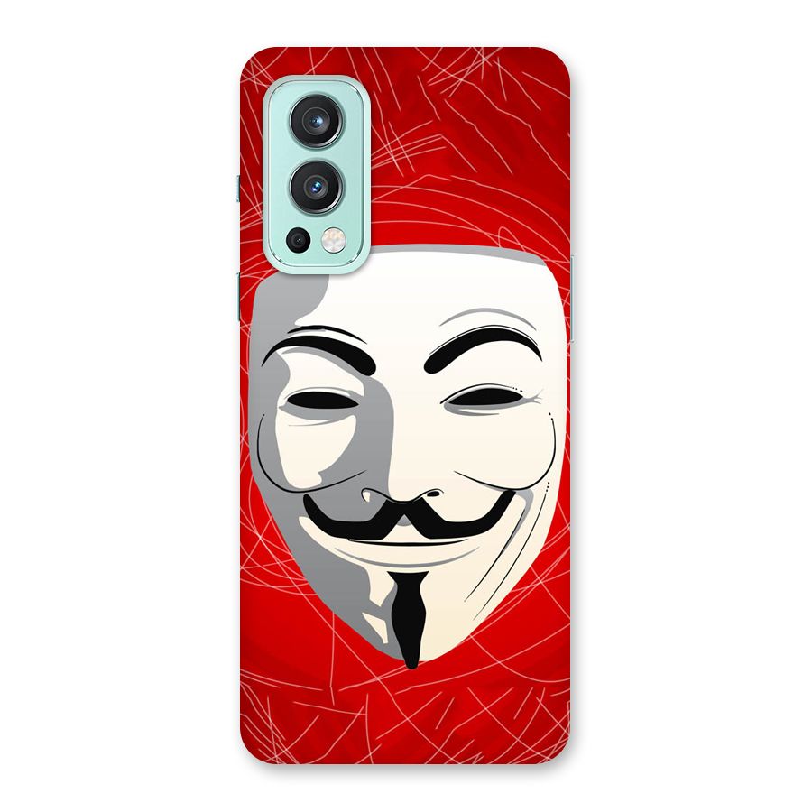 Anonymous Mask Abstract  Back Case for OnePlus Nord 2 5G