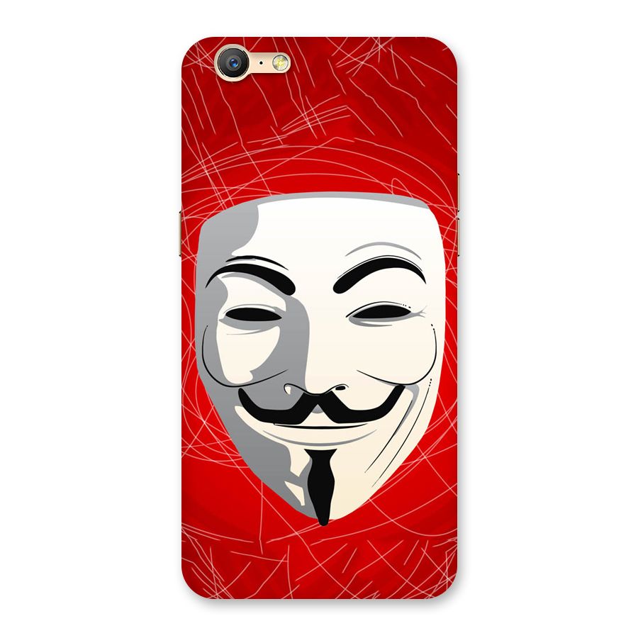 Anonymous Mask Abstract  Back Case for Oppo A39