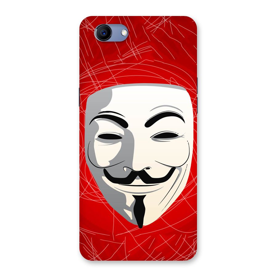 Anonymous Mask Abstract  Back Case for Oppo Realme 1