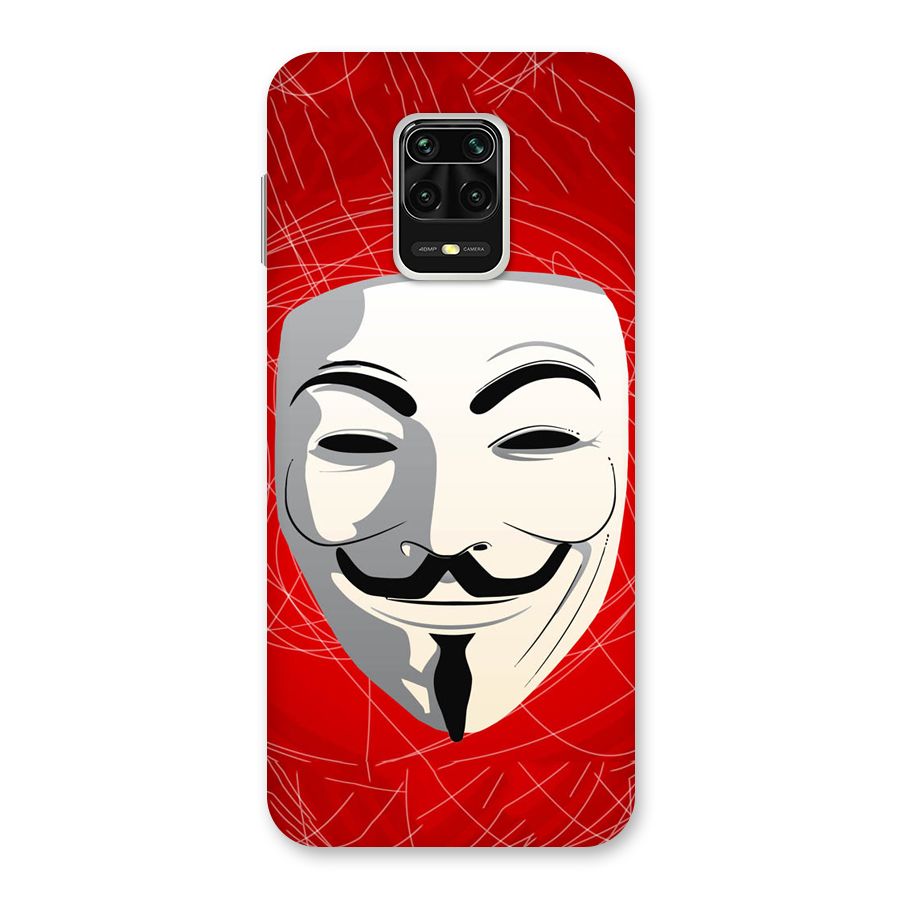 Anonymous Mask Abstract  Back Case for Poco M2 Pro