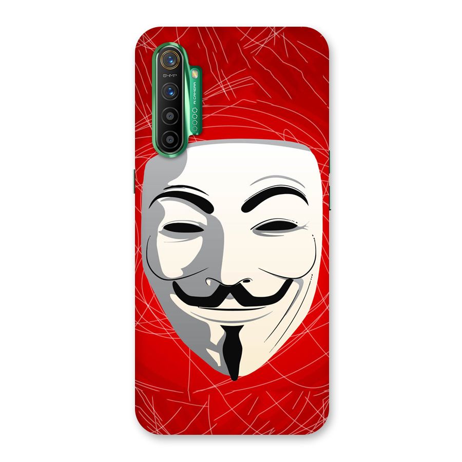 Anonymous Mask Abstract  Back Case for Realme X2