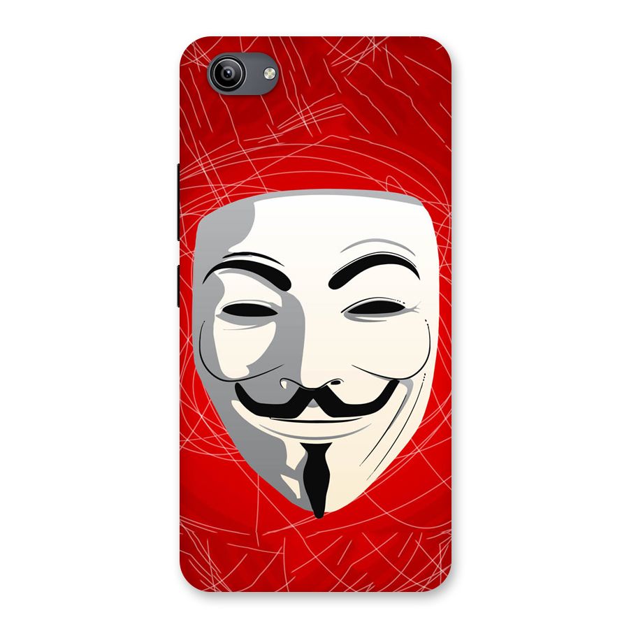 Anonymous Mask Abstract  Back Case for Vivo Y81i