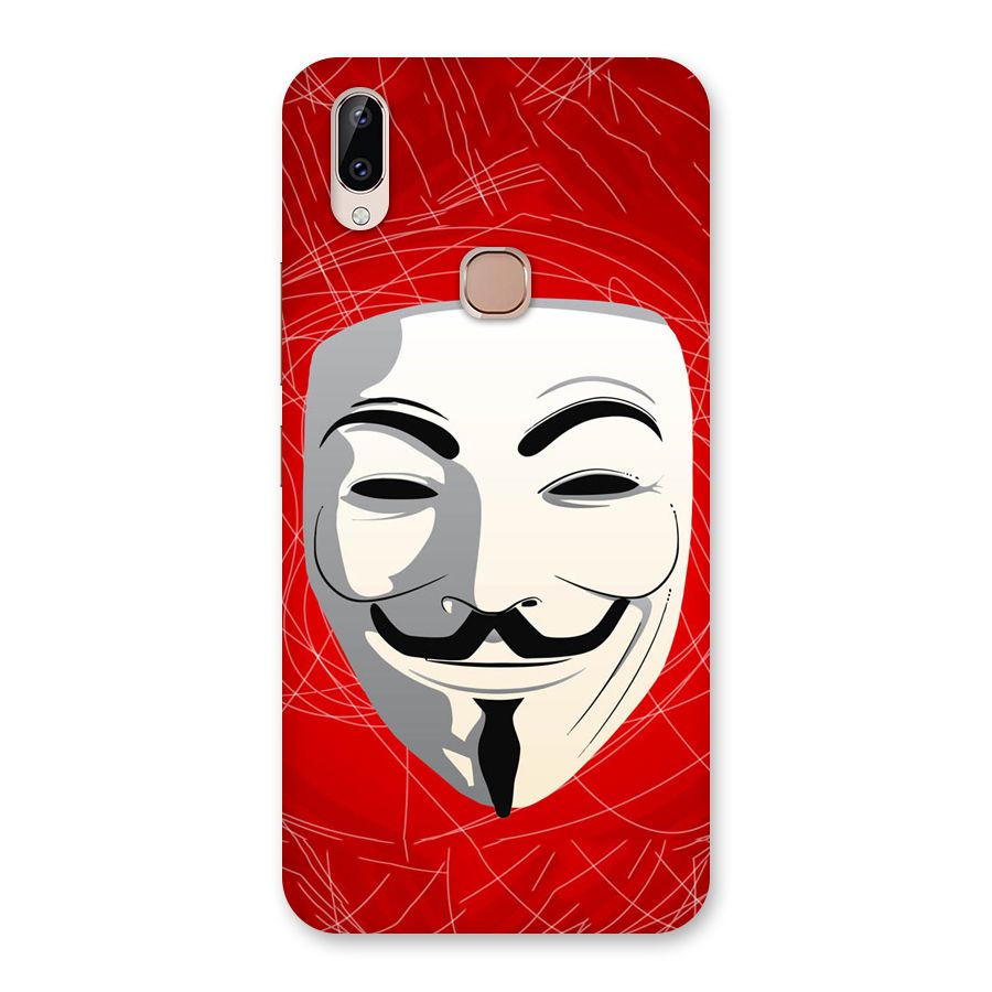 Anonymous Mask Abstract  Back Case for Vivo Y83 Pro