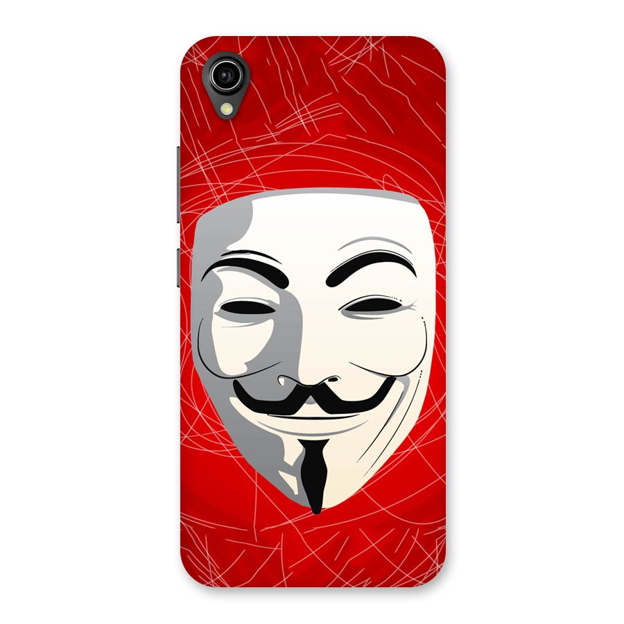 Anonymous Mask Abstract  Back Case for Vivo Y90