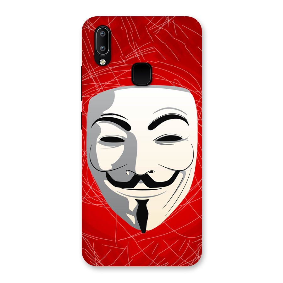Anonymous Mask Abstract  Back Case for Vivo Y93