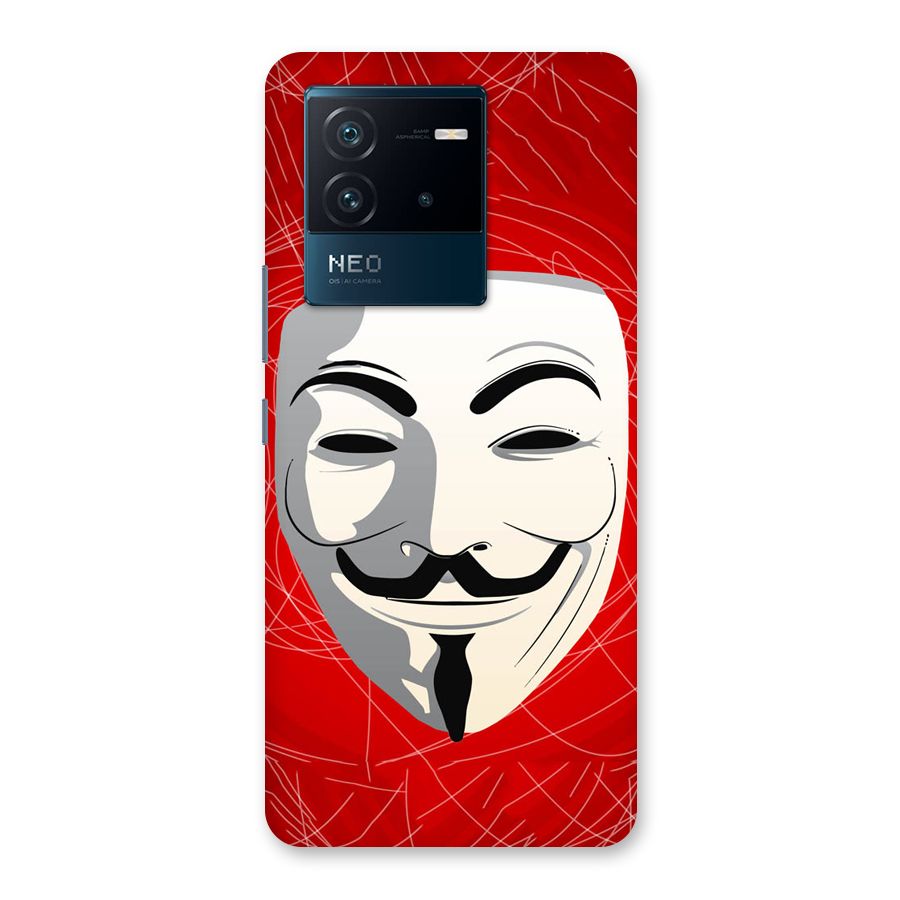 Anonymous Mask Abstract  Back Case for Vivo iQOO Neo 6 5G