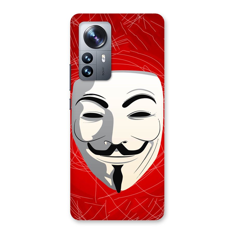 Anonymous Mask Abstract  Back Case for Xiaomi 12 Pro