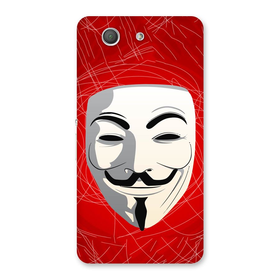 Anonymous Mask Abstract  Back Case for Xperia Z3 Compact