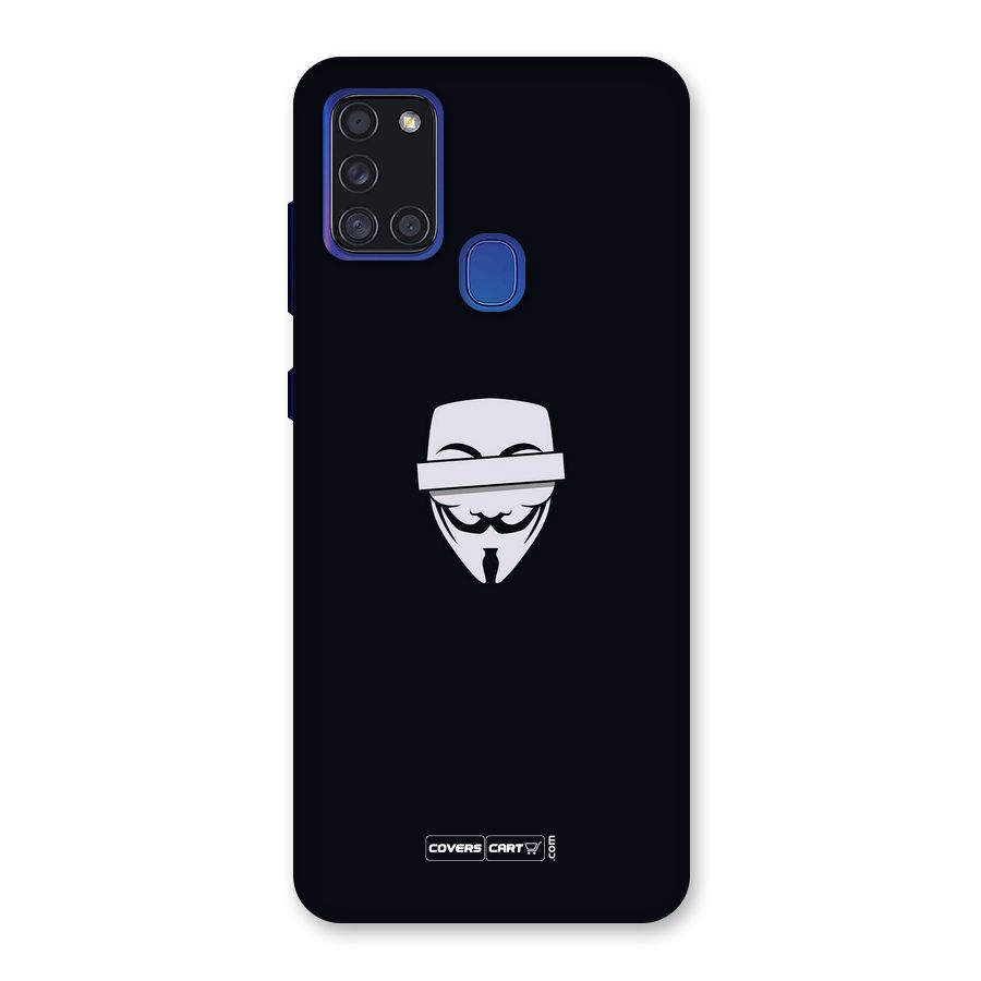 Anonymous Mask Back Case for Galaxy A21s