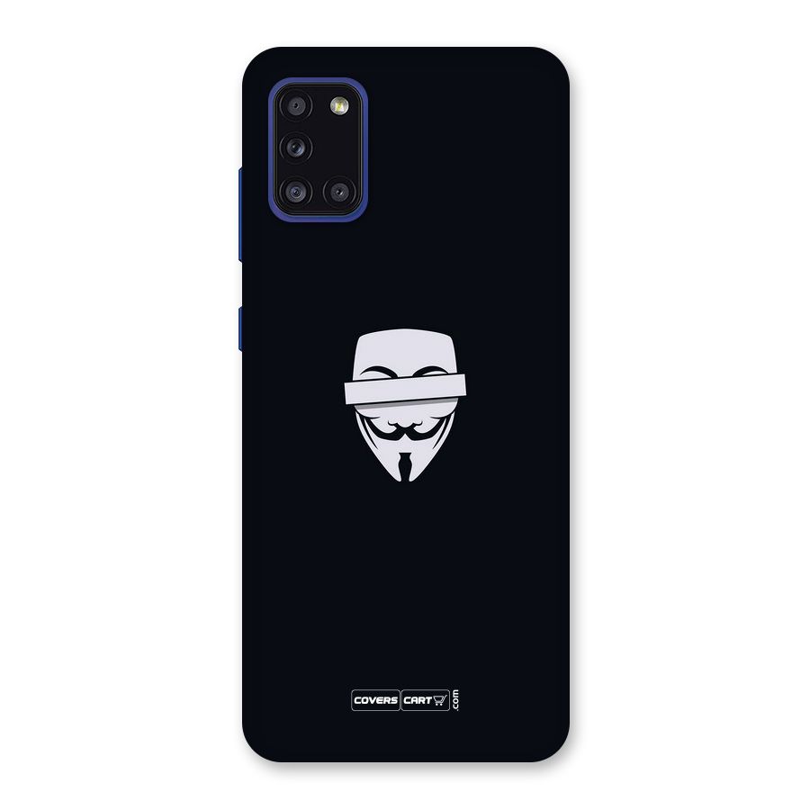 Anonymous Mask Back Case for Galaxy A31