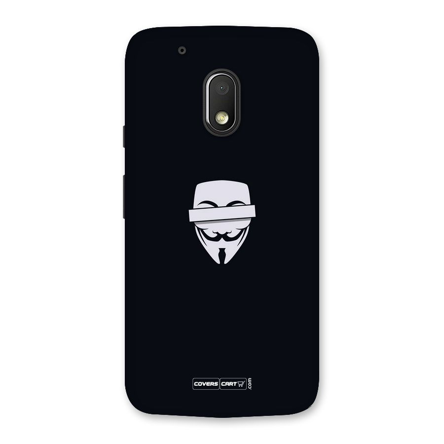 Anonymous Mask Back Case for Moto G4 Play