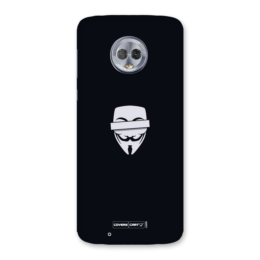 Anonymous Mask Back Case for Moto G6