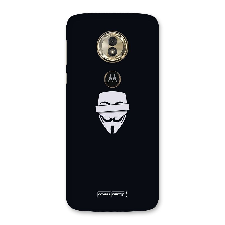 Anonymous Mask Back Case for Moto G6 Play