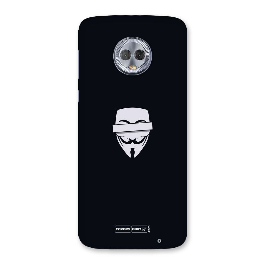 Anonymous Mask Back Case for Moto G6 Plus