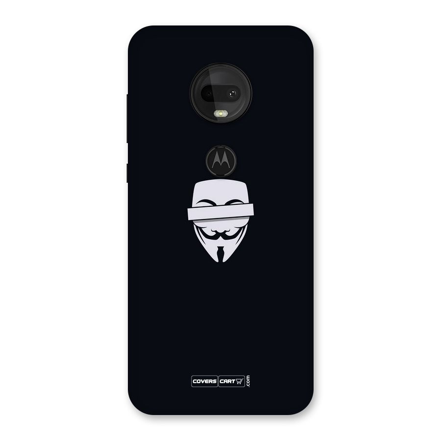 Anonymous Mask Back Case for Moto G7