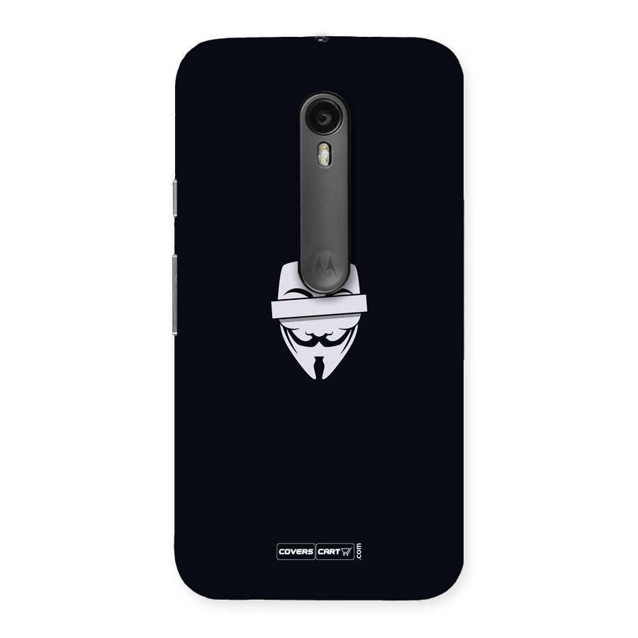 Anonymous Mask Back Case for Moto G Turbo
