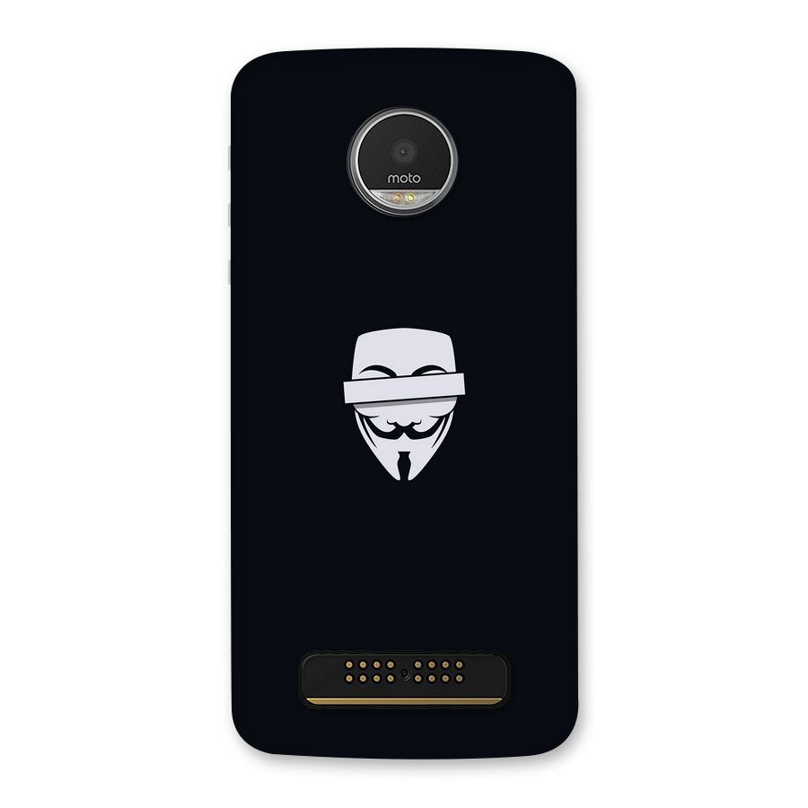 Anonymous Mask Back Case for Moto Z Play