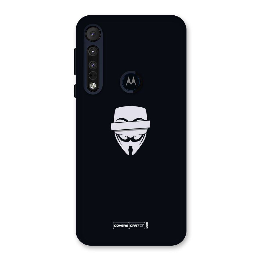 Anonymous Mask Back Case for Motorola One Macro