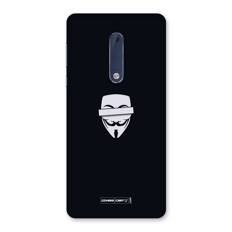 Anonymous Mask Back Case for Nokia 5