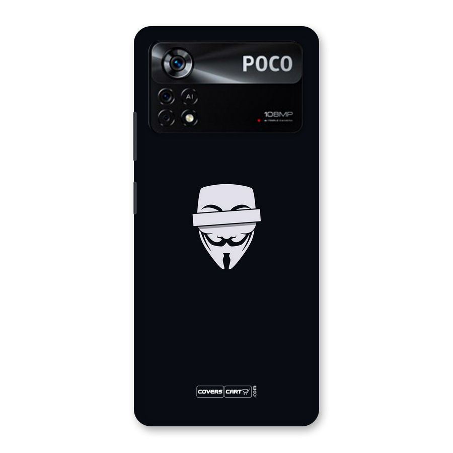 Anonymous Mask Back Case for Poco X4 Pro 5G