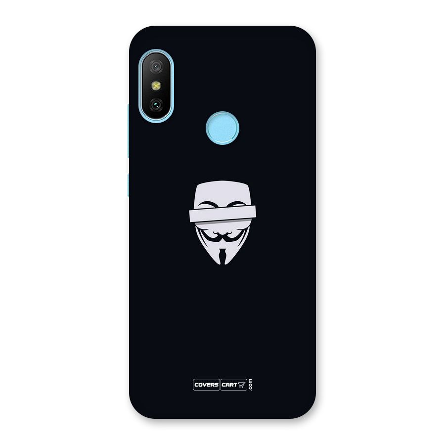 Anonymous Mask Back Case for Redmi 6 Pro