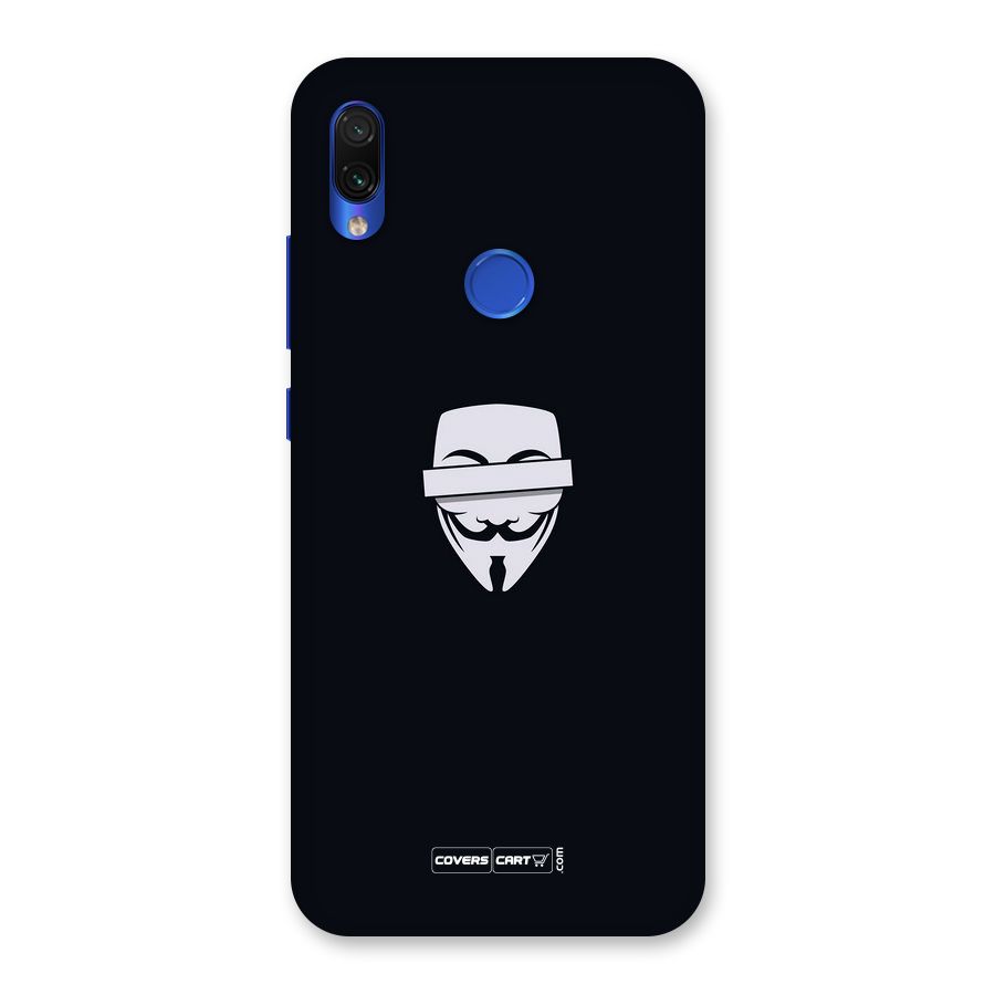 Anonymous Mask Back Case for Redmi Note 7S