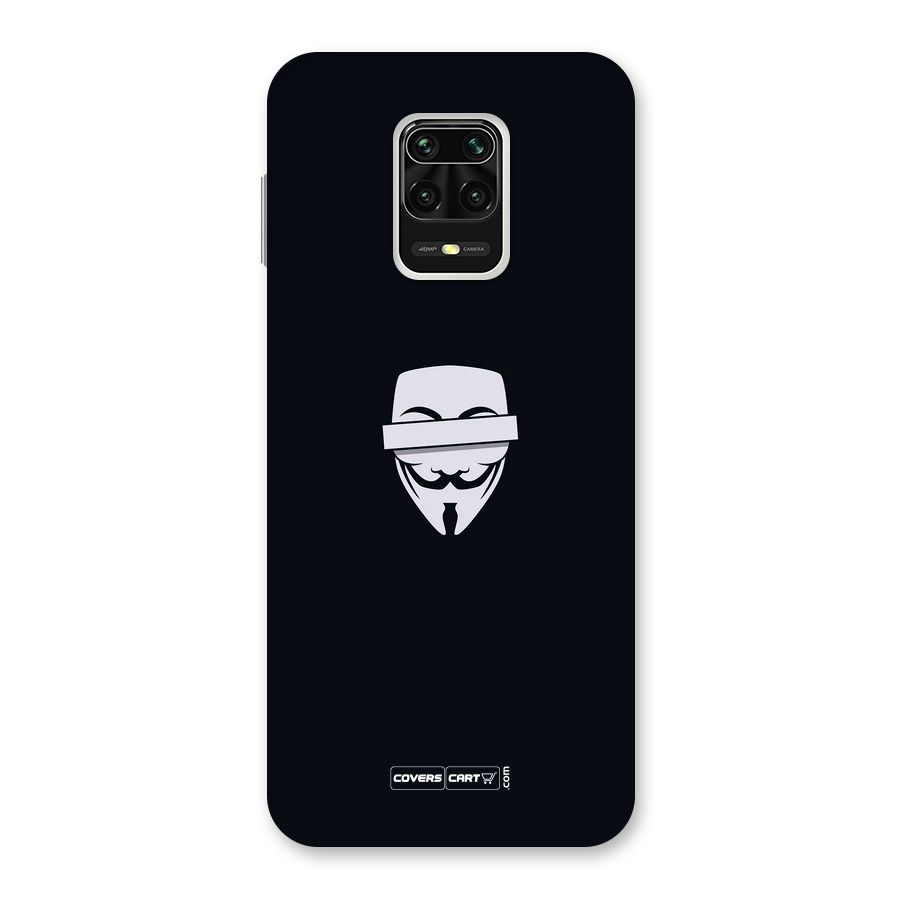 Anonymous Mask Back Case for Redmi Note 9 Pro