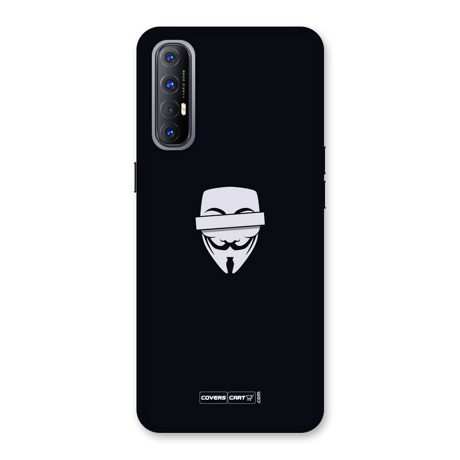 Anonymous Mask Back Case for Reno3 Pro